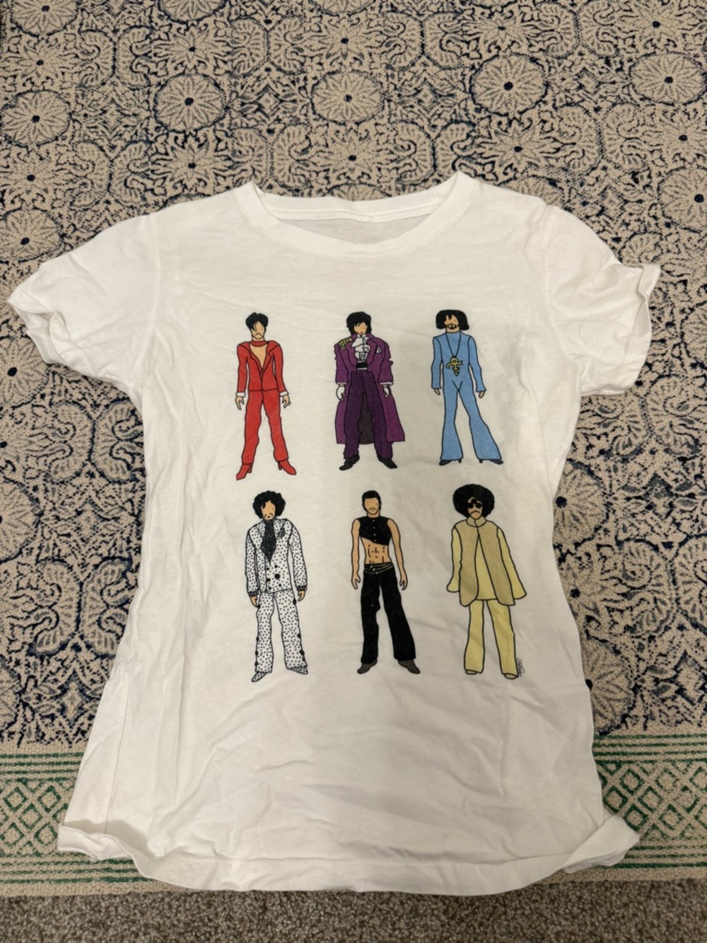 Rare Prince Iconic Outfits Graphic Tee - TeePublic